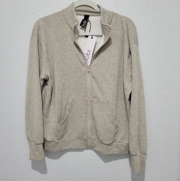 Bobi Los Angeles Zip up jacket NWT Sz M - Picture 4 of 10